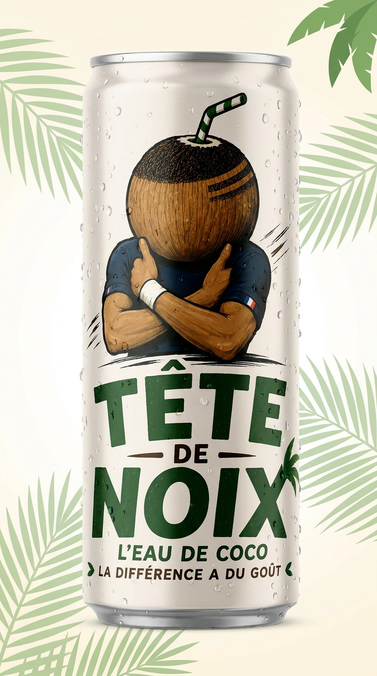 Tête de Noix - eau de coco 330ml
